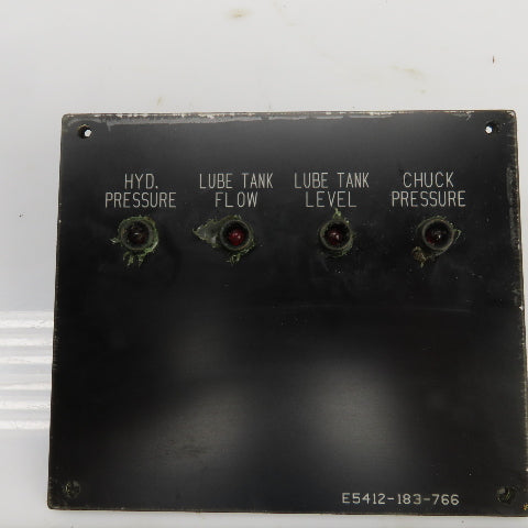 Okuma E5412-183-766 HYD./Lube Pressure Monitor Alert Board From A Model LU 15