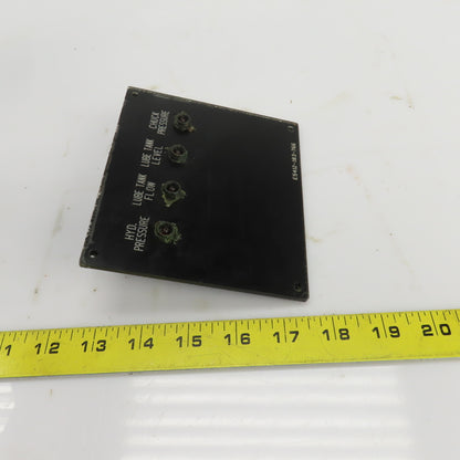 Okuma E5412-183-766 HYD./Lube Pressure Monitor Alert Board From A Model LU 15