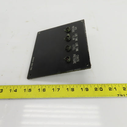 Okuma E5412-183-766 HYD./Lube Pressure Monitor Alert Board From A Model LU 15