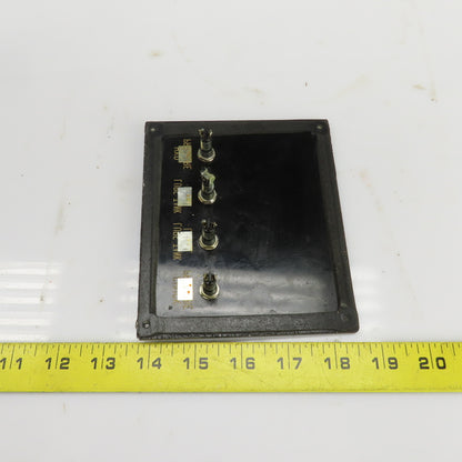 Okuma E5412-183-766 HYD./Lube Pressure Monitor Alert Board From A Model LU 15