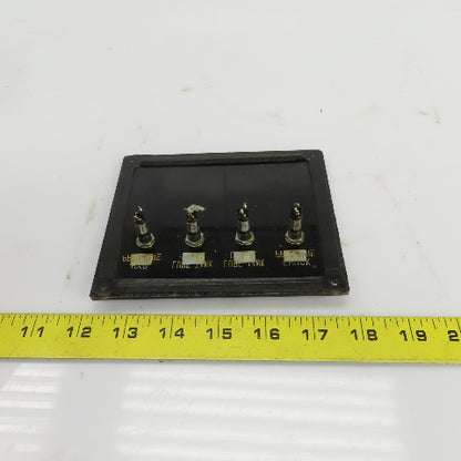 Okuma E5412-183-766 HYD./Lube Pressure Monitor Alert Board From A Model LU 15