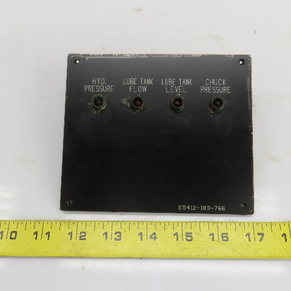 Okuma E5412-183-766 HYD./Lube Pressure Monitor Alert Board From A Model LU 15