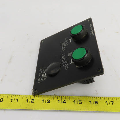 Okuma E5409-019-613 LU15 CNC Lathe Front Door Open/Close Operator Panel