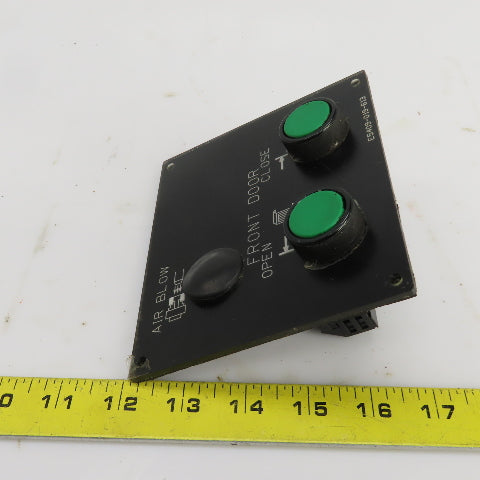 Okuma E5409-019-613 LU15 CNC Lathe Front Door Open/Close Operator Panel
