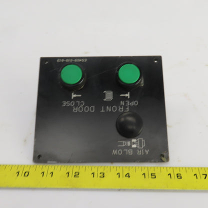 Okuma E5409-019-613 LU15 CNC Lathe Front Door Open/Close Operator Panel
