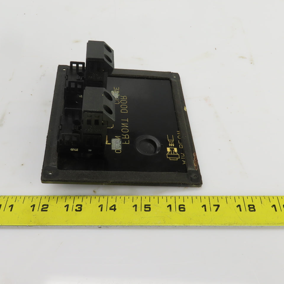 Okuma E5409-019-613 LU15 CNC Lathe Front Door Open/Close Operator Panel