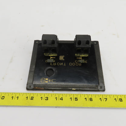 Okuma E5409-019-613 LU15 CNC Lathe Front Door Open/Close Operator Panel