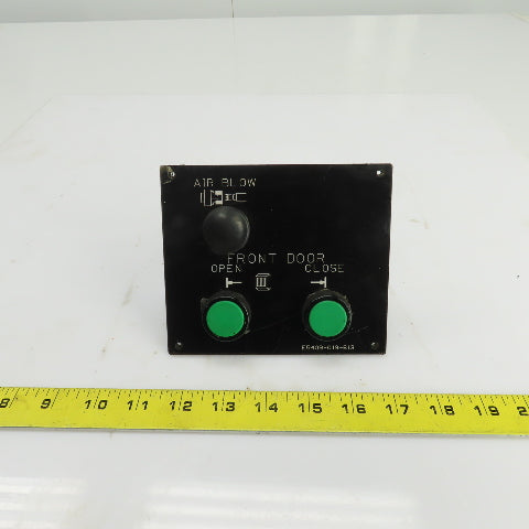 Okuma E5409-019-613 LU15 CNC Lathe Front Door Open/Close Operator Panel