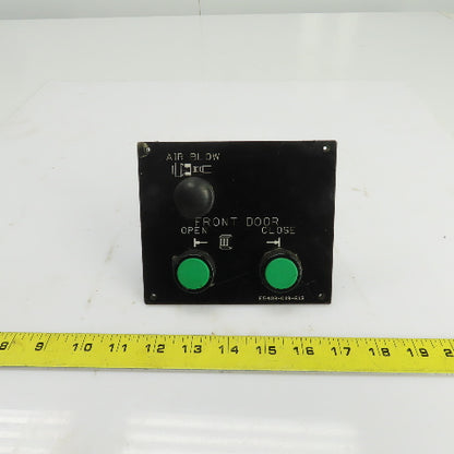 Okuma E5409-019-613 LU15 CNC Lathe Front Door Open/Close Operator Panel