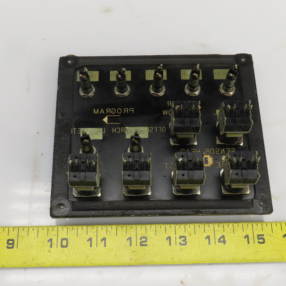 Okuma E5409-183-393-1 LU15 CNC Lathe Manual Touch Setter Control Panel