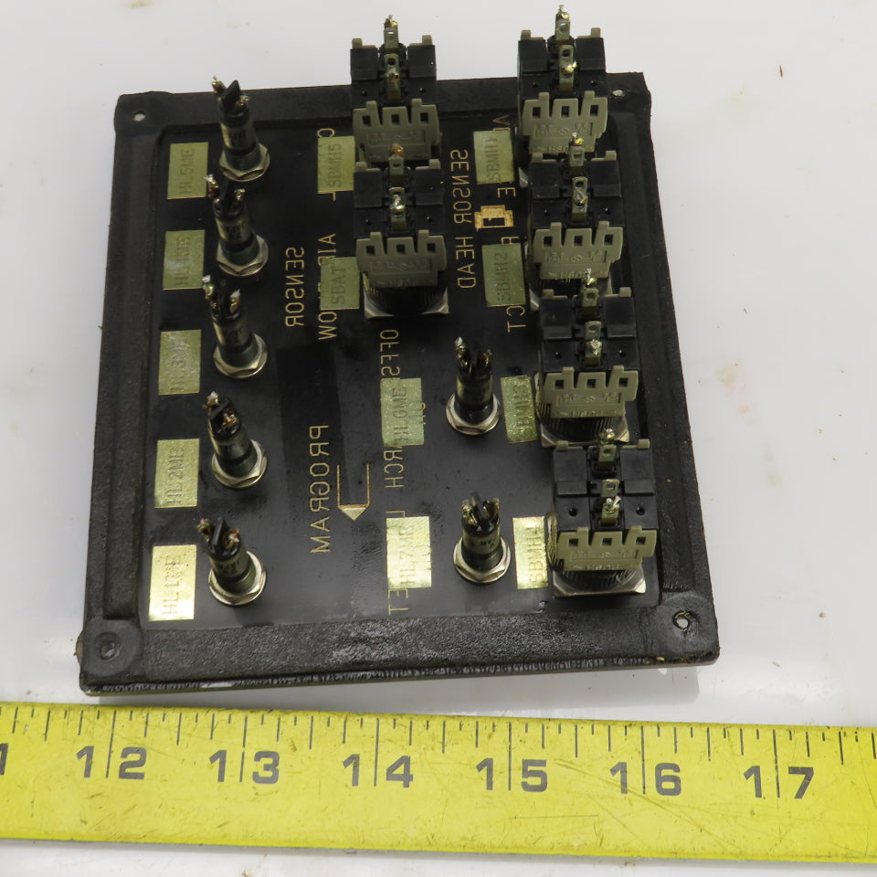 Okuma E5409-183-393-1 LU15 CNC Lathe Manual Touch Setter Control Panel