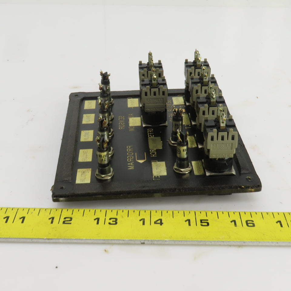 Okuma E5409-183-393-1 LU15 CNC Lathe Manual Touch Setter Control Panel