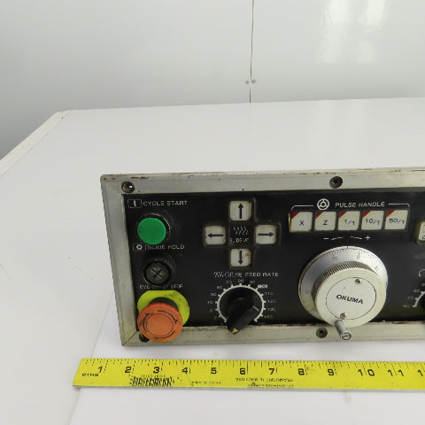 Okuma 1099-0002-40-40 LU15 CNC Lathe Machine Operator Manual Control Panel