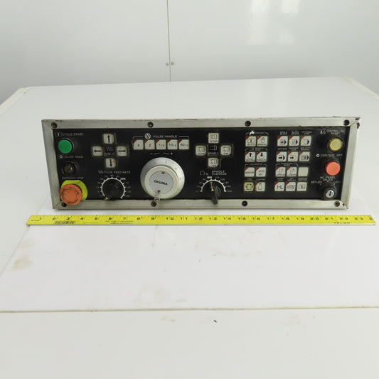 Okuma 1099-0002-40-40 LU15 CNC Lathe Machine Operator Manual Control Panel
