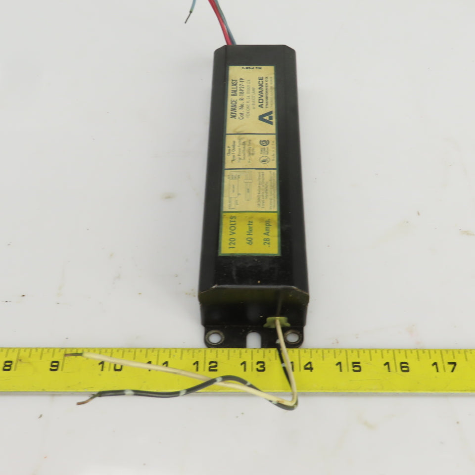 Advance Transformer R-1BP27-TP Advance Ballast 120V 60HZ 0.28A Class P Type 1