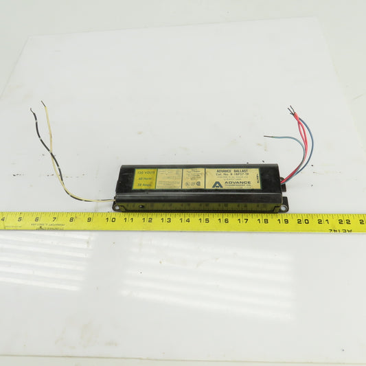 Advance Transformer R-1BP27-TP Advance Ballast 120V 60HZ 0.28A Class P Type 1
