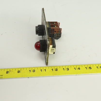 Okuma E5413-183-010 Control Box Door Interlock Keyed Switch & Indicator
