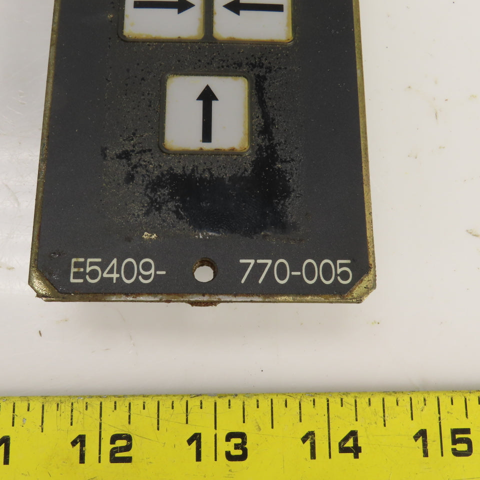 Okuma E5409-770-005 Manual Touch Setter Control Panel W/Sensor Contact