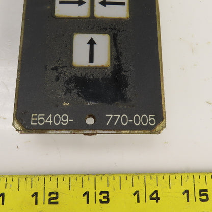 Okuma E5409-770-005 Manual Touch Setter Control Panel W/Sensor Contact