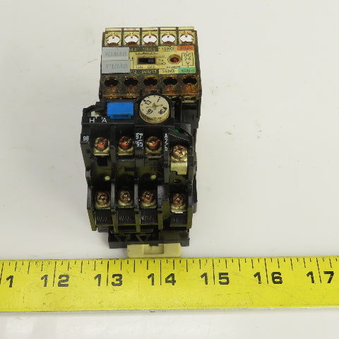 Mitsubishi SD-M11 24VDC Contactor W/TH-K12AB Thermal Overload Relay 1-1.6A