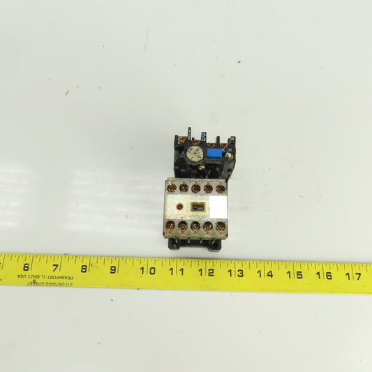 Mitsubishi SD-M11 24VDC Contactor W/TH-K12AB Thermal Overload Relay 1-1.6A