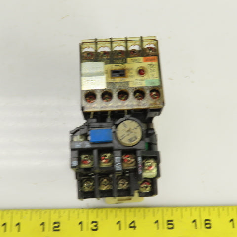 Mitsubishi SD-M11 24VDC Contactor W/TH-K12AB Thermal Overload Relay 7-11A