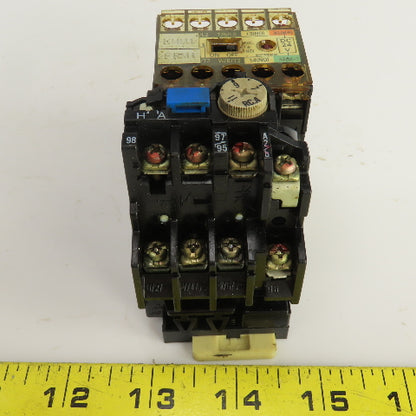 Mitsubishi SD-M11 24VDC Contactor W/TH-K12AB Thermal Overload Relay 7-11A