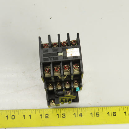 Mitsubishi SRD-K4 Magnetic Contactor 110-220V W/SRD-K8/UA-AX4 Auxiliary Contact