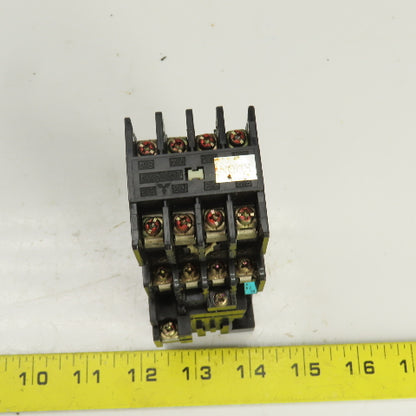 Mitsubishi SRD-K4 Magnetic Contactor 110-220V W/SRD-K8/UA-AX4 Auxiliary Contact