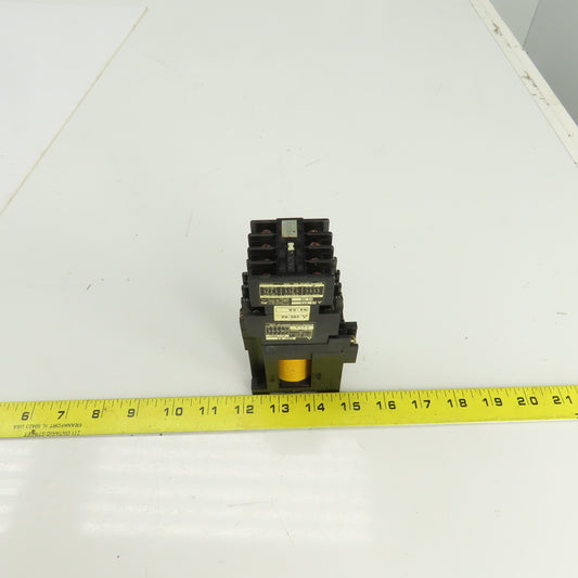 Mitsubishi SRD-K4 Magnetic Contactor 110-220V W/SRD-K8/UA-AX4 Auxiliary Contact
