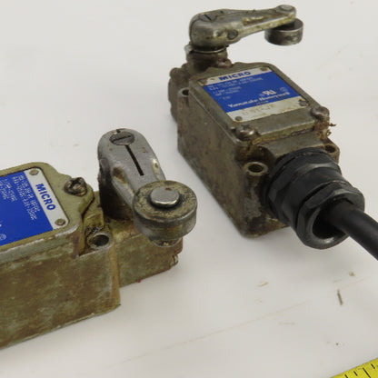Honeywell 1LSI-J Micro Rocker Arm Limit Switch 125-480VAC 10A Lot Of 3