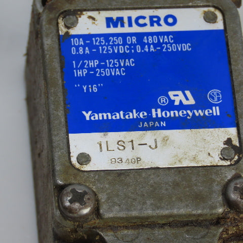 Honeywell 1LSI-J Micro Rocker Arm Limit Switch 125-480VAC 10A Lot Of 3