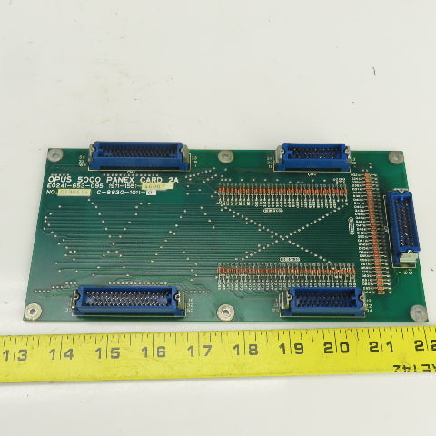Okuma E0241-653-096/E0241-653-095 OPUS 5000 Panex Card 3A / 2A Lot Of 2
