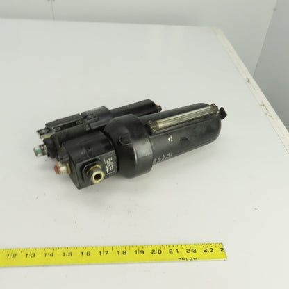 Norgren Excelon F74H-4AD-AD0 / L74M-4AP-QDN Pneumatic Lubricator/Filter 1/2" NPT