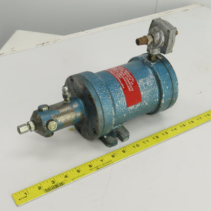 Partridge Hydraulic/Air Pressure Intensifier 6 Discharge