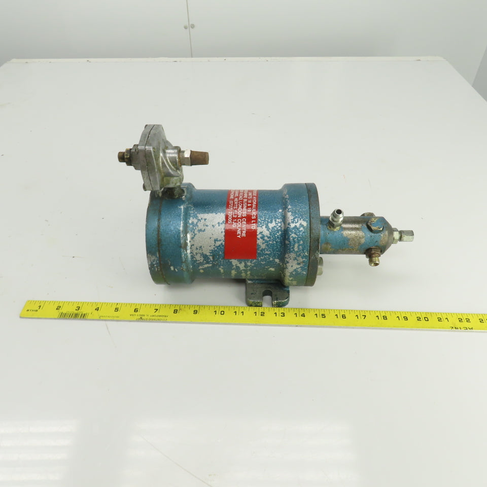 Partridge Hydraulic/Air Pressure Intensifier 6 Discharge