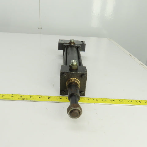 Double Acting Hydraulic Cylinder 7-3/4" Stroke 1" Rod 1-1/2" Bore Block Mount