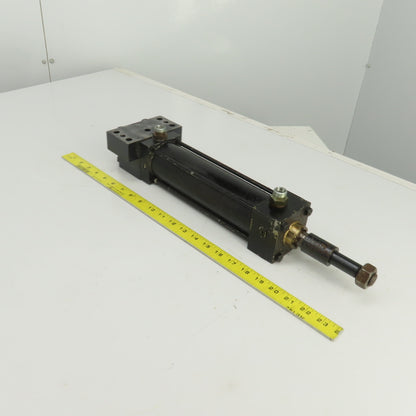 Double Acting Hydraulic Cylinder 7-3/4" Stroke 1" Rod 1-1/2" Bore Block Mount