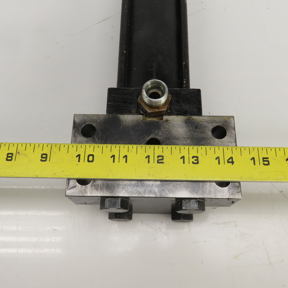 Double Acting Hydraulic Cylinder 7-3/4" Stroke 1" Rod 1-1/2" Bore Block Mount