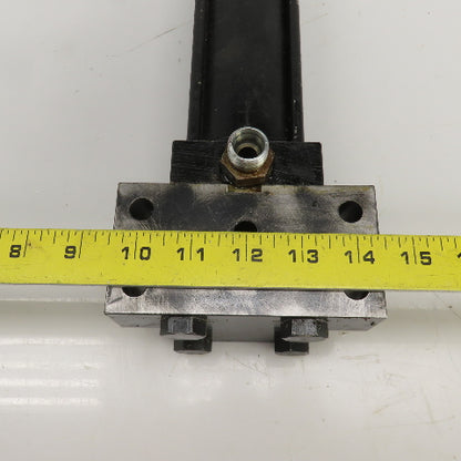 Double Acting Hydraulic Cylinder 7-3/4" Stroke 1" Rod 1-1/2" Bore Block Mount