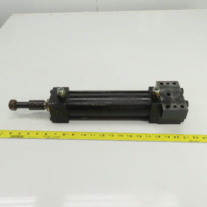 Double Acting Hydraulic Cylinder 7-3/4" Stroke 1" Rod 1-1/2" Bore Block Mount