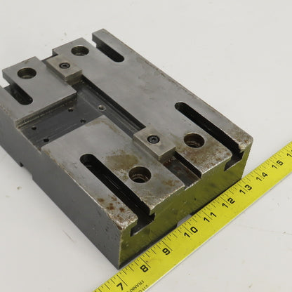 8-1/2" x 6-1/8" x 3-3/8" Mounting Fixture Jig 0.985" T-Slotted
