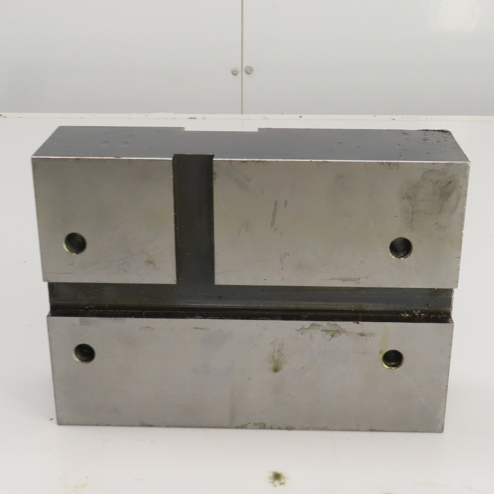 8-1/2" x 6-1/8" x 3-3/8" Mounting Fixture Jig 0.985" T-Slotted