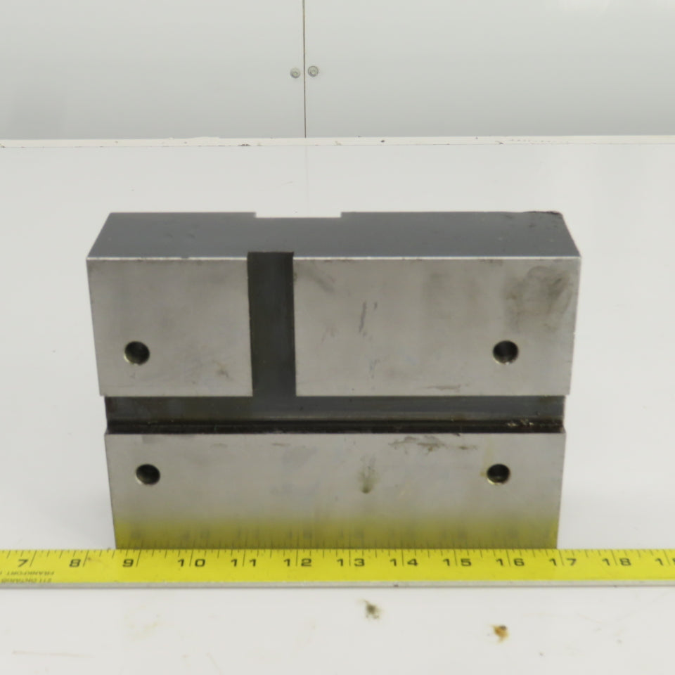 8-1/2" x 6-1/8" x 3-3/8" Mounting Fixture Jig 0.985" T-Slotted