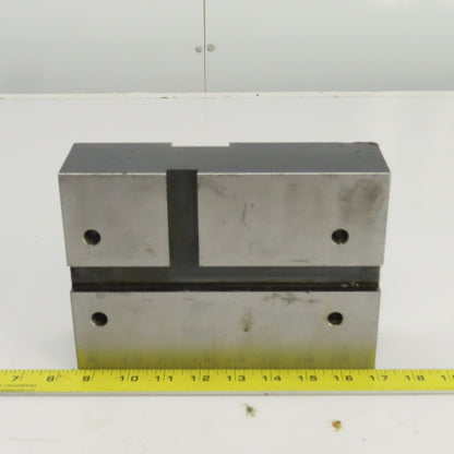 8-1/2" x 6-1/8" x 3-3/8" Mounting Fixture Jig 0.985" T-Slotted