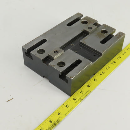 8-1/2" x 6-1/8" x 3-3/8" Mounting Fixture Jig 0.985" T-Slotted