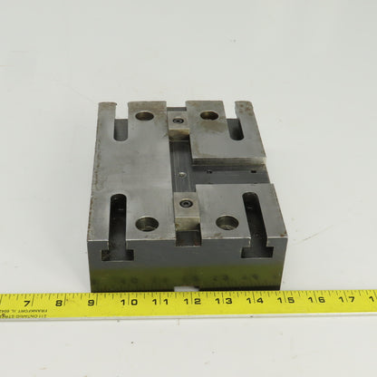 8-1/2" x 6-1/8" x 3-3/8" Mounting Fixture Jig 0.985" T-Slotted