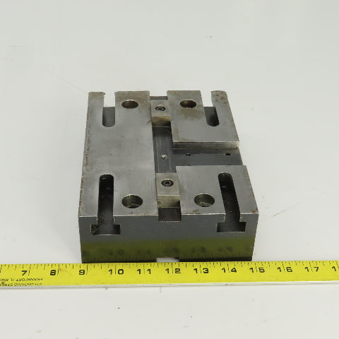 8-1/2" x 6-1/8" x 3-3/8" Mounting Fixture Jig 0.985" T-Slotted