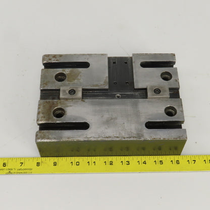 8-1/2" x 6-1/8" x 3-3/8" Mounting Fixture Jig 0.985" T-Slotted