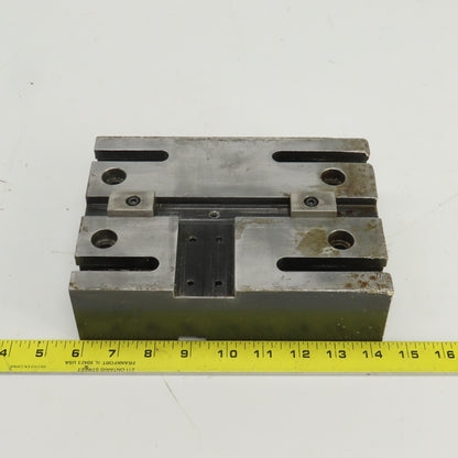 8-1/2" x 6-1/8" x 3-3/8" Mounting Fixture Jig 0.985" T-Slotted